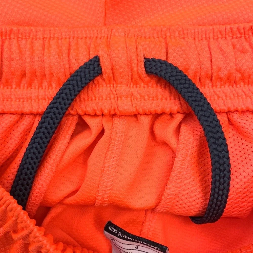 Nike Boys Neon Orange/Black Elite Dri-Fit Basketball Shorts